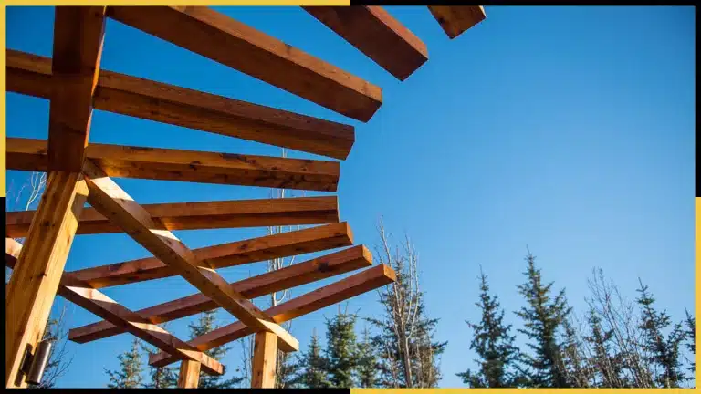 natural-looking cedar deck