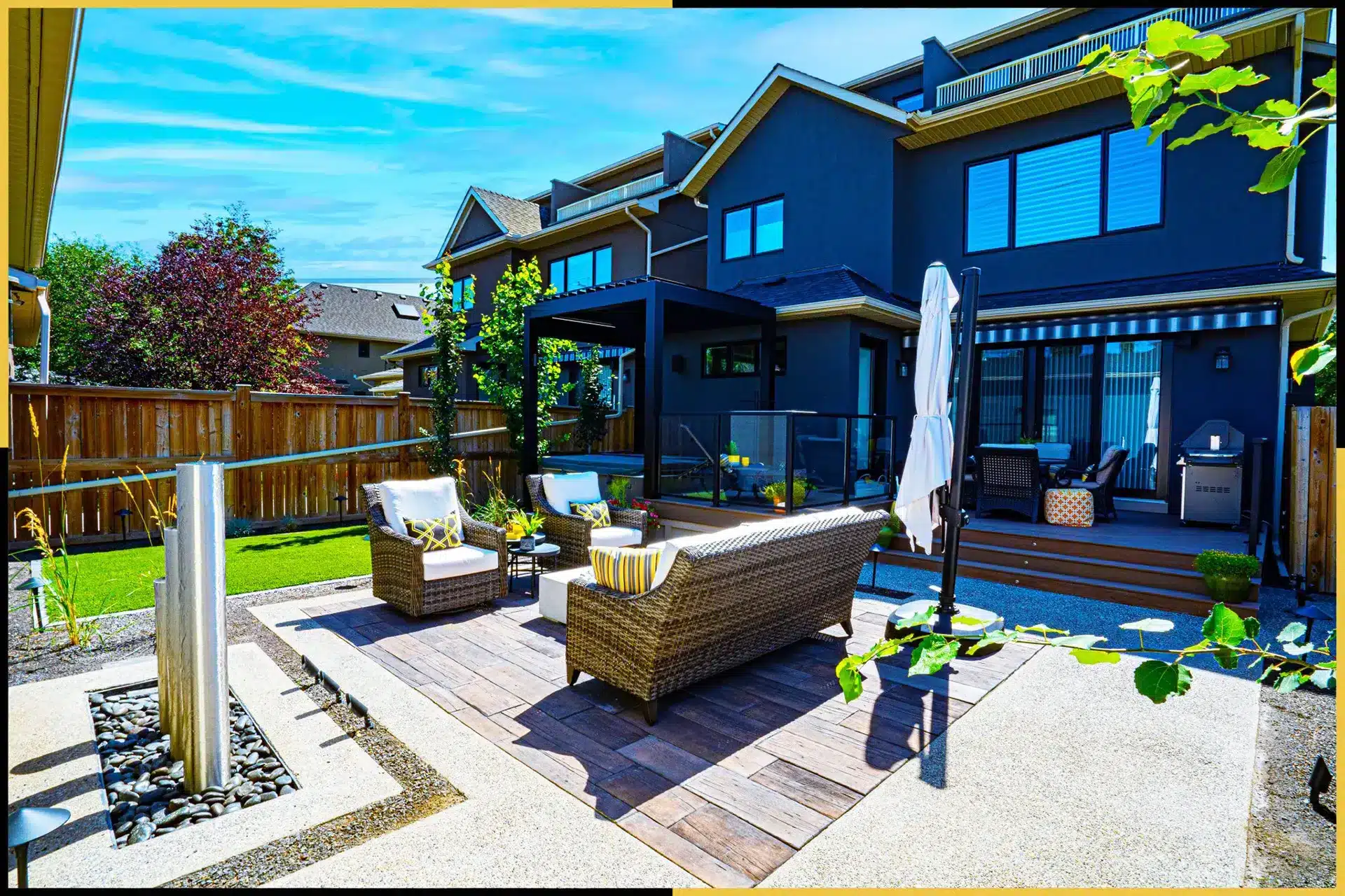 NW Calgary Backyard