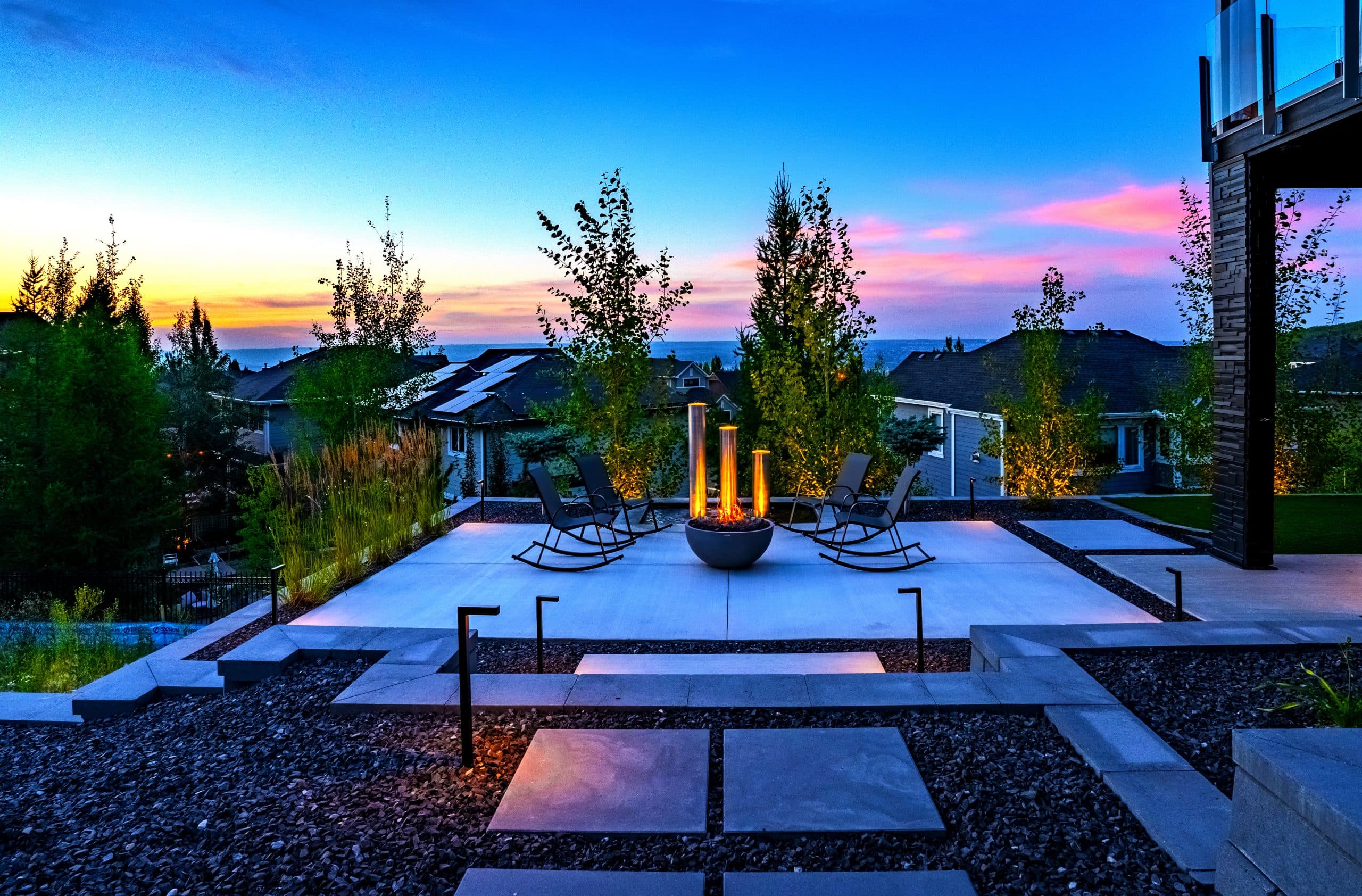 Featured detail — Crestmont retaining wall project