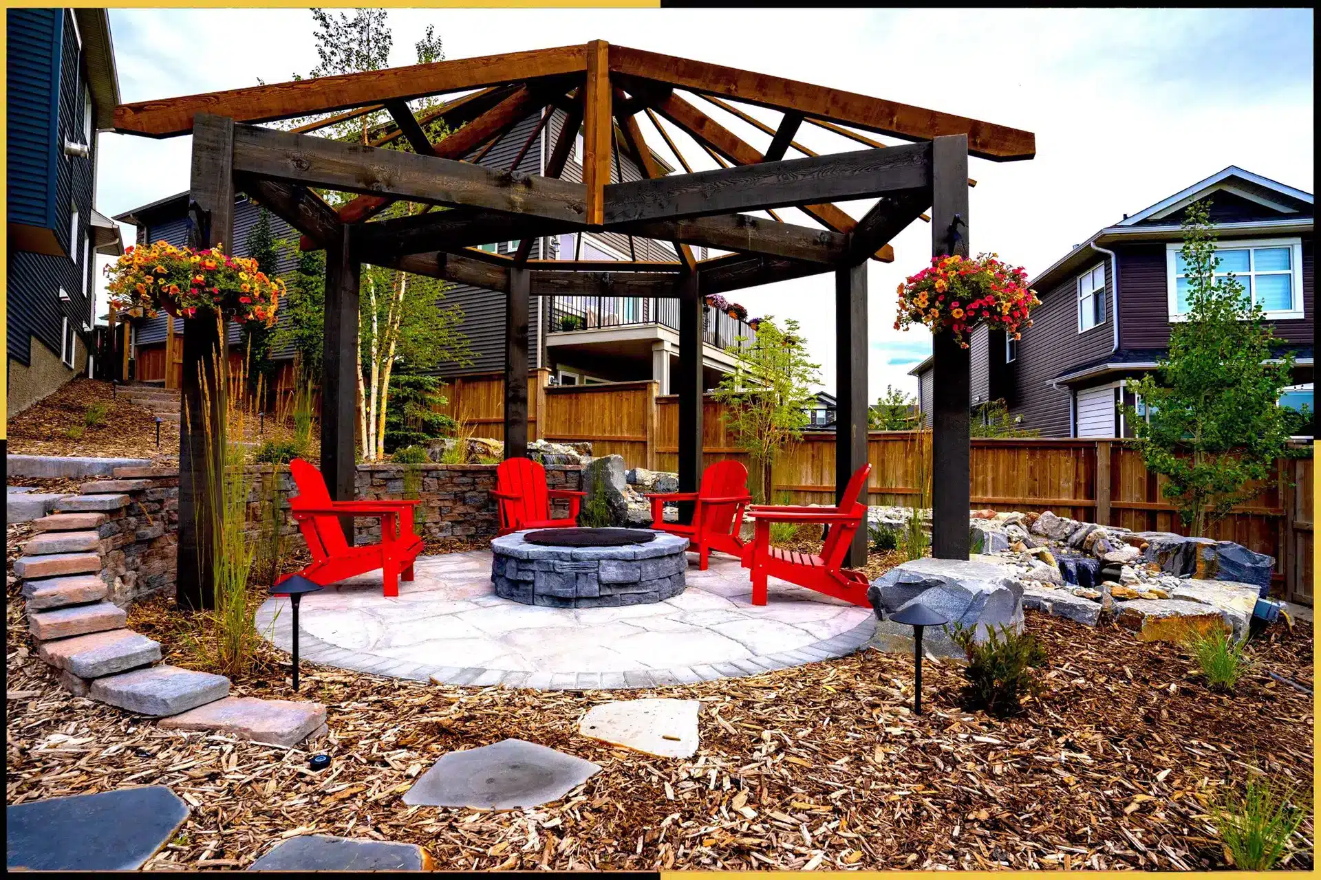 Airdrie Patio and Fire Pit
