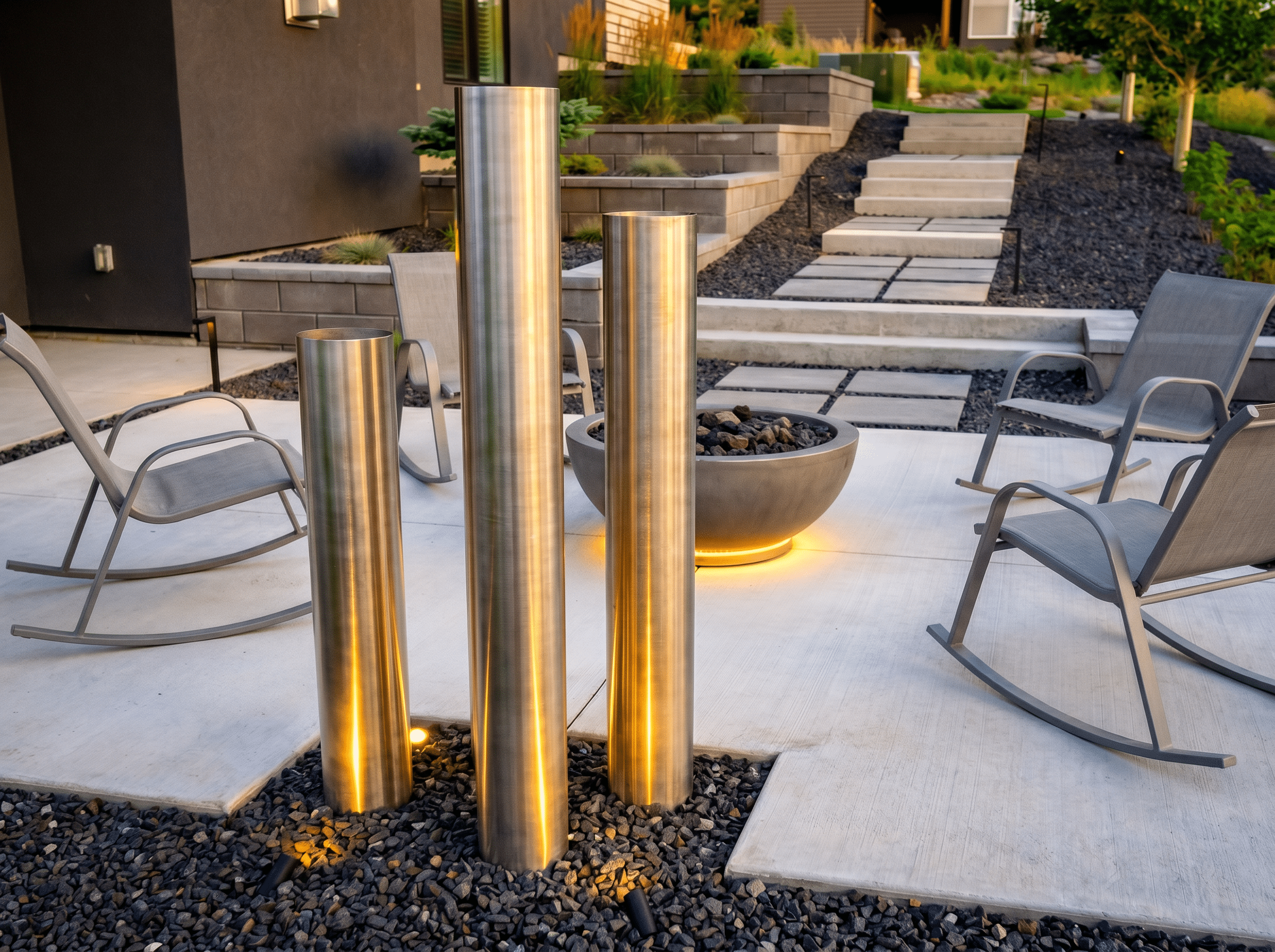 Artificial turf area