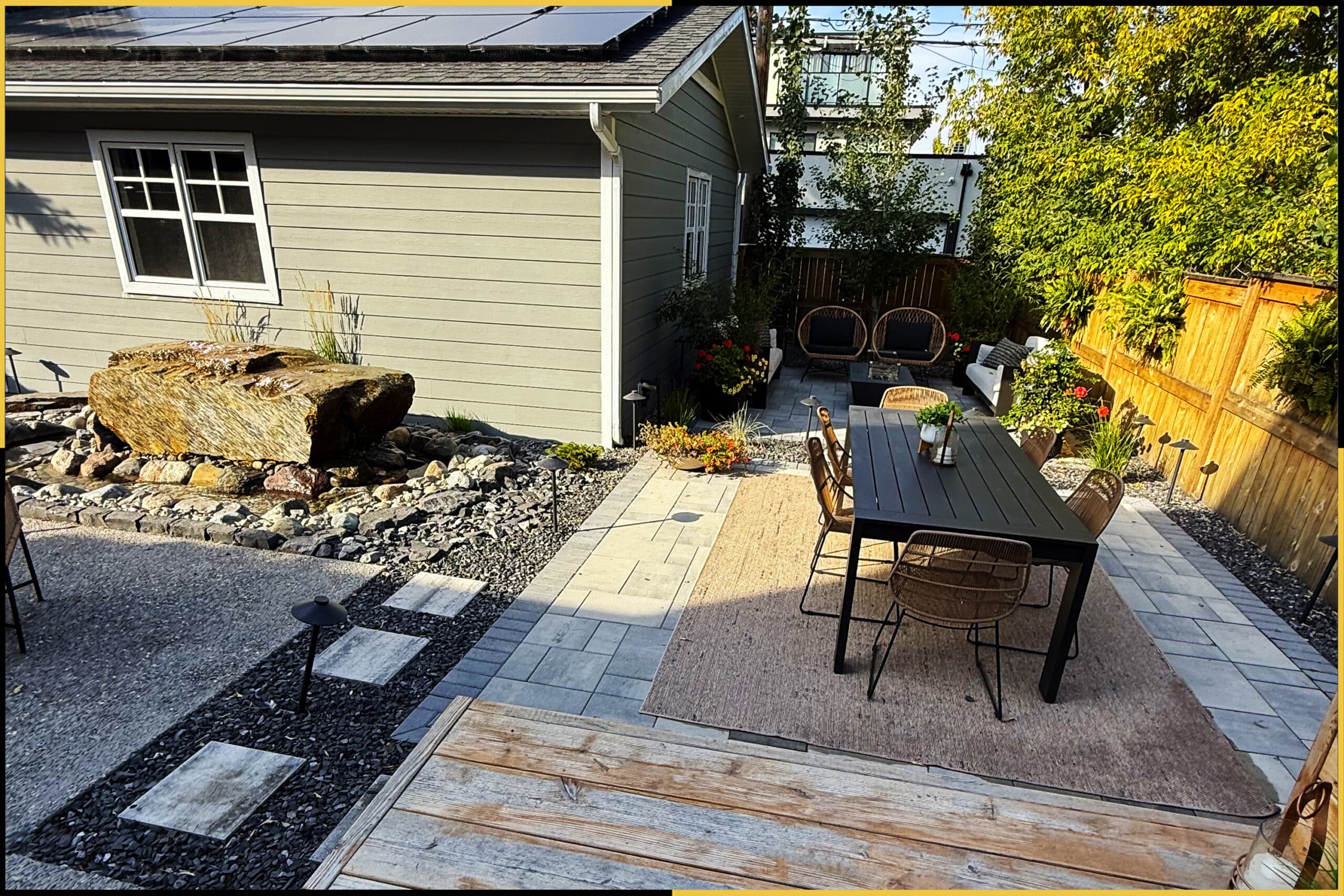 Mount Pleasant — after, firepit lounge